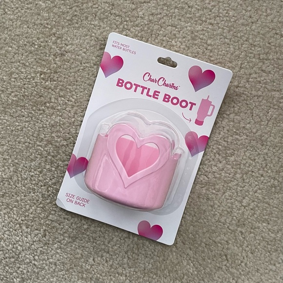 CharCharms Valentine’s Day Pink Heart Bottle Boot - Picture 10 of 15